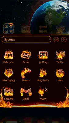 Magma GOLauncher EX Theme android App screenshot 2