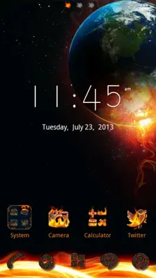 Magma GOLauncher EX Theme android App screenshot 4